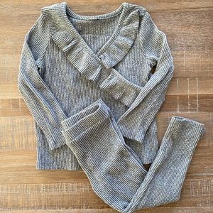 2 piece cozy rib set